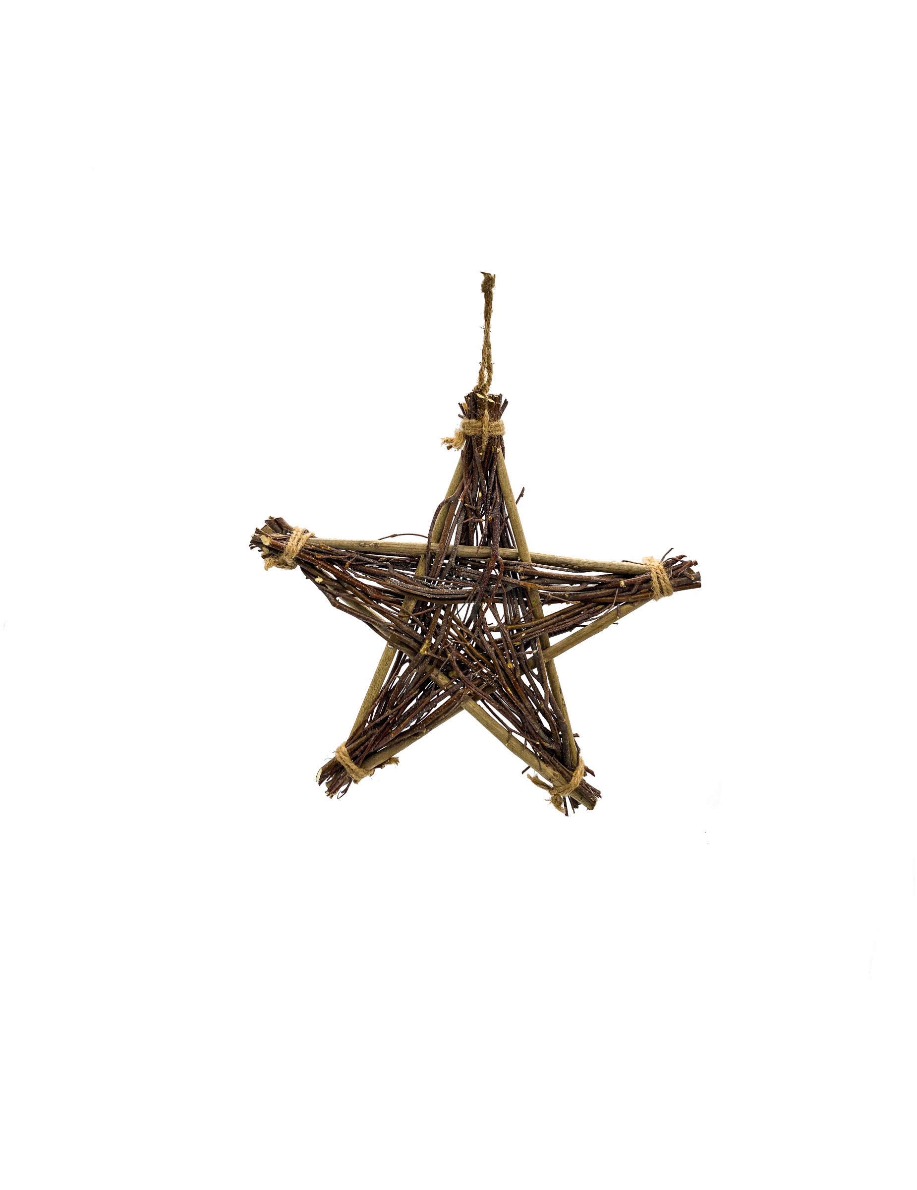 Hölzerner Weihanchtstern Weihnachts-Hängedeko braun 36 cm Hölzerner Weihanchtstern Weihnachts-Hängedeko braun 36 cm von HOGEWONING BV