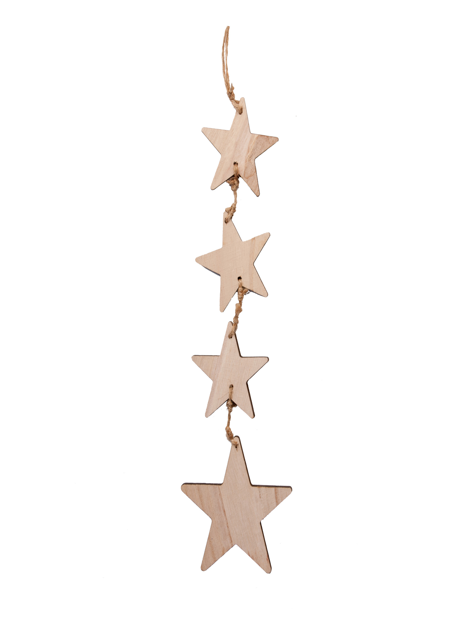 Weihnachtliche Holzstern-Hängedekoration braun 44 cm Weihnachtliche Holzstern-Hängedekoration braun 44 cm von HOGEWONING BV