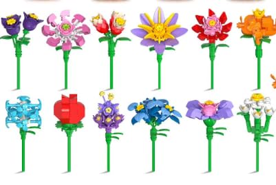 HOGOKIDS 24er-Set Blumen-Bausteine HOGOKIDS 24er-Set Blumen-Bausteine von HOGOKIDS