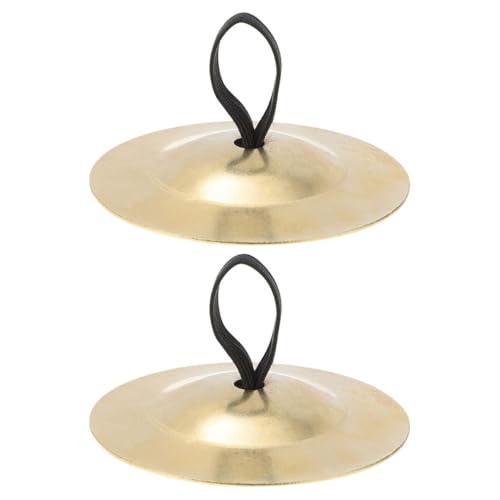 HOLIDYOYO 1 Paar Finger -Beckenhandstück Hand für klein Zubehör Instrument Mini-Becken-Requisiten Becken für Bauchtanz Fingerbecken für Handbecken Finger Becken Eisen Golden HOLIDYOYO 1 Paar Finger -Beckenhandstück Hand für klein Zubehör Instrument Mini-Becken-Requisiten Becken für Bauchtanz Fingerbecken für Handbecken Finger Becken Eisen Golden von HOLIDYOYO