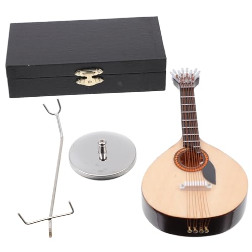 HOLIDYOYO Gitarren-mini-Modell Musikinstrument-Modell Dekoration Einzigartige Mini-Gitarre Für Büro Zuhause Oder Wohnheim HOLIDYOYO Gitarren-mini-Modell Musikinstrument-Modell Dekoration Einzigartige Mini-Gitarre Für Büro Zuhause Oder Wohnheim von HOLIDYOYO