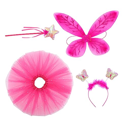 HOLIDYOYO 1 Satz Schmetterlingsflügel Eingestellt Fee Ballettröckchen Märchenprinzessin Verkleiden Sich Kleine Mädchen Funkelnd Märchenkostüm Für Mädchen Stoff HOLIDYOYO 1 Satz Schmetterlingsflügel Eingestellt Fee Ballettröckchen Märchenprinzessin Verkleiden Sich Kleine Mädchen Funkelnd Märchenkostüm Für Mädchen Stoff von HOLIDYOYO