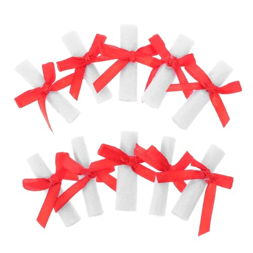 HOLIDYOYO Graduierung Kartoffel Flauschiges Mini Spielzeug 10pcs Plüsch Puppe Zertifikat Set Austauschbare Mini Diplome von HOLIDYOYO