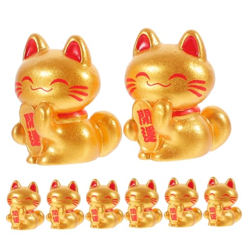 HOLIDYOYO 10 Stück Miniatur Glückskatzen Ornament Glückskatzen Modell Winkender Arm Mikro Landschaftsdekoration Glücksfiguren Winkende Katze Schlüsselanhänger Katzenfiguren HOLIDYOYO 10 Stück Miniatur Glückskatzen Ornament Glückskatzen Modell Winkender Arm Mikro Landschaftsdekoration Glücksfiguren Winkende Katze Schlüsselanhänger Katzenfiguren von HOLIDYOYO