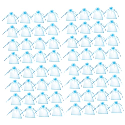 HOLIDYOYO 100 Stück Geschenktüten Taufe Junge Gäste Kleinkinder Goodie Bag Beute Partytüten Kleine Dusche Überraschung Goodies Tasche Schmuckbeutel Organza Himmelblau HOLIDYOYO 100 Stück Geschenktüten Taufe Junge Gäste Kleinkinder Goodie Bag Beute Partytüten Kleine Dusche Überraschung Goodies Tasche Schmuckbeutel Organza Himmelblau von HOLIDYOYO