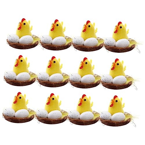 HOLIDYOYO 12 Stück Ostern-Küken-Dekoration frühlingsdeko für zu hause Mini-Küken Desktop-Küken-Ornament klein Dekorationen Küken Figur Küken-Kuchen-Topper Miniatur-Kükenfiguren Plastik Gelb HOLIDYOYO 12 Stück Ostern-Küken-Dekoration frühlingsdeko für zu hause Mini-Küken Desktop-Küken-Ornament klein Dekorationen Küken Figur Küken-Kuchen-Topper Miniatur-Kükenfiguren Plastik Gelb von HOLIDYOYO