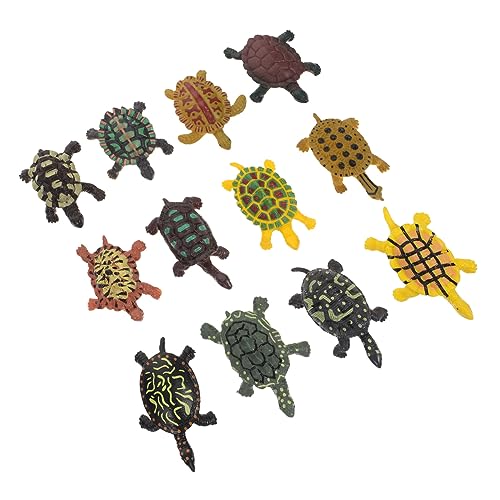 HOLIDYOYO 12 Stück simulierte Schildkröte für kinderspielzeug hühner Tierfiguren Schildkröte kinderknallzeug für Meeresorganismen Aquarium Schmuck Plastik HOLIDYOYO 12 Stück simulierte Schildkröte für kinderspielzeug hühner Tierfiguren Schildkröte kinderknallzeug für Meeresorganismen Aquarium Schmuck Plastik von HOLIDYOYO