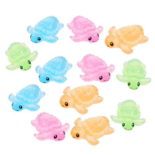 HOLIDYOYO 12stücke Leuchtende Mini-schildkröten Figuren Nachttisch Deko Aquarium Dekoration Glühende Harz-tierchen Für Mikrolandschaften Und Wohnräume HOLIDYOYO 12stücke Leuchtende Mini-schildkröten Figuren Nachttisch Deko Aquarium Dekoration Glühende Harz-tierchen Für Mikrolandschaften Und Wohnräume von HOLIDYOYO
