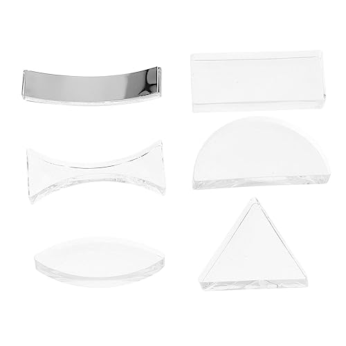 HOLIDYOYO 1satz Teiliges Set Optische Für Physikunterricht Concave Und Convex Für Experimente Und Lichtstudien Und Labors Präzise Gefertigt Und Transparent von HOLIDYOYO