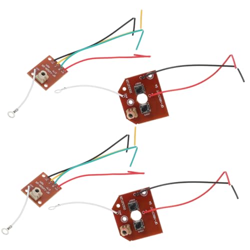 HOLIDYOYO 2 Sätze Fernbedienungsmodul Teiliges DIY Elektronik Experimentiermodul für Spielzeugfernsteuerung für Hand Augen Koordination und Intellektuellen Entwicklung HOLIDYOYO 2 Sätze Fernbedienungsmodul Teiliges DIY Elektronik Experimentiermodul für Spielzeugfernsteuerung für Hand Augen Koordination und Intellektuellen Entwicklung von HOLIDYOYO