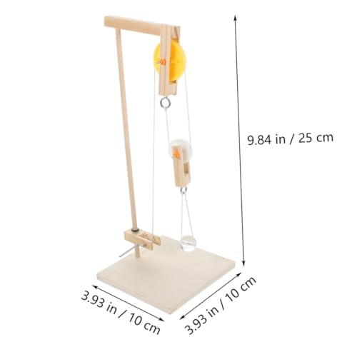 HOLIDYOYO 2 Sätze Physik Flaschenzug DIY Modell Bausatz für Grundschüler Wissenschaftliches Experimentierwerkzeug Beobachtung Kreativität und Mechanischem Verständnis HOLIDYOYO 2 Sätze Physik Flaschenzug DIY Modell Bausatz für Grundschüler Wissenschaftliches Experimentierwerkzeug Beobachtung Kreativität und Mechanischem Verständnis von HOLIDYOYO