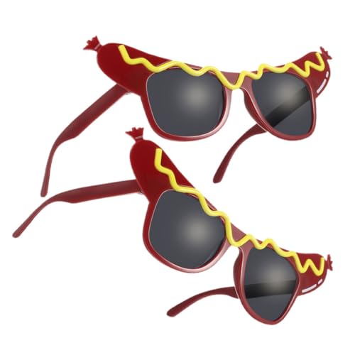 HOLIDYOYO 2 Stück Hot-Dog-Spielzeuggläser Partybrille Hot-Dog-Partydekorationen Hot-Dog-Zubehör Kind Farbe Zubehör für Festivalpartys Fotobox-Brille lustige Brille Hot-Dog-Gläser Abs Braun HOLIDYOYO 2 Stück Hot-Dog-Spielzeuggläser Partybrille Hot-Dog-Partydekorationen Hot-Dog-Zubehör Kind Farbe Zubehör für Festivalpartys Fotobox-Brille lustige Brille Hot-Dog-Gläser Abs Braun von HOLIDYOYO