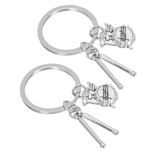 HOLIDYOYO 2 Stücke Drumsticks Snare Drum Keychain Für Musiker Schlagzeuger Ornament HOLIDYOYO 2 Stücke Drumsticks Snare Drum Keychain Für Musiker Schlagzeuger Ornament von HOLIDYOYO