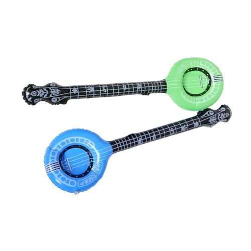 HOLIDYOYO 2 Stück Teiliges Aufblasbares Banjo aus PVC Leichte Instrumente für Musikförderung und Partyspaß Bunte Instrumente für Rock Roll Kindergeburtstag HOLIDYOYO 2 Stück Teiliges Aufblasbares Banjo aus PVC Leichte Instrumente für Musikförderung und Partyspaß Bunte Instrumente für Rock Roll Kindergeburtstag von HOLIDYOYO
