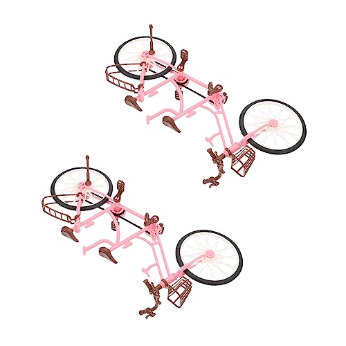 HOLIDYOYO 2 Stück Teiliges Puppenzubehör für Doppel Sitz Fahrradspielzeug Kreatives für Mädchen Fantasie und von HOLIDYOYO