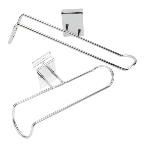 HOLIDYOYO 2 Stück Wandhalterung für Rollschuhe Skates Display Ständer aus Schwarzem Metall mit Rutschfesten Gummipads Platzsparend Stabiler Schlittschuhhalter für Sicheren Aufbewahrung und von HOLIDYOYO