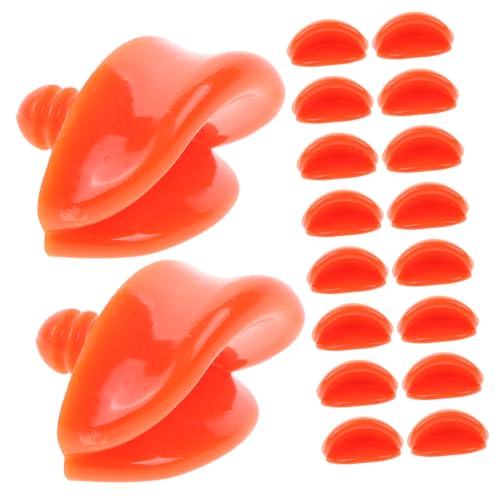 HOLIDYOYO 20 Stück DIY Kleine Hola Weiche Winzige Schnabel Tierlippen Mund Ersatzschnabel Ersatzmundspitze Indoor Mini Schnabel Kostüm Für Einsätze Kunststoff Orange HOLIDYOYO 20 Stück DIY Kleine Hola Weiche Winzige Schnabel Tierlippen Mund Ersatzschnabel Ersatzmundspitze Indoor Mini Schnabel Kostüm Für Einsätze Kunststoff Orange von HOLIDYOYO
