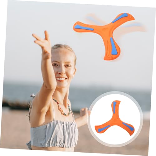 HOLIDYOYO 3 Stck Teiliges Eva Wurfspielzeug für Leichtes Outdoor Spiel für Camping und Unterhaltung Bunter Wurfboomerang Bewegung und Eltern Junge Mädchen Spaß Zufällige Zufällige Farbe HOLIDYOYO 3 Stck Teiliges Eva Wurfspielzeug für Leichtes Outdoor Spiel für Camping und Unterhaltung Bunter Wurfboomerang Bewegung und Eltern Junge Mädchen Spaß Zufällige Zufällige Farbe von HOLIDYOYO