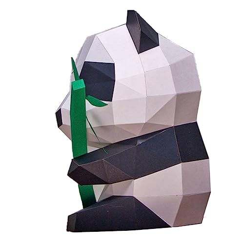 HOLIDYOYO 3D-papiermodell Panda Spielzeug Bausteine ​​simuliertes Set von HOLIDYOYO