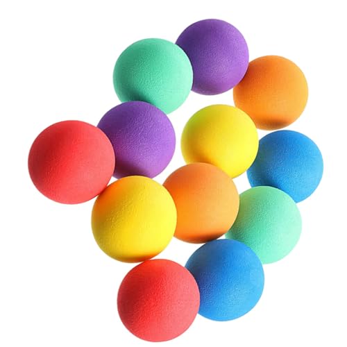 HOLIDYOYO 48 Stück Schwammbälle Aus Eva Weiche Schaumstoffbälle Bunte Schwammbälle Partygeschenke Tütenfüller Kratzbälle Für Katzen Eva-Schaumstoffball Spiel-Nachfüllbälle Für Die Heimparty HOLIDYOYO 48 Stück Schwammbälle Aus Eva Weiche Schaumstoffbälle Bunte Schwammbälle Partygeschenke Tütenfüller Kratzbälle Für Katzen Eva-Schaumstoffball Spiel-Nachfüllbälle Für Die Heimparty von HOLIDYOYO