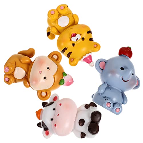 HOLIDYOYO 4pcs Animal Cupcake Topper Kuchen Dekoration Miniatur Tier Figur Kuchen Dekoration Supplies HOLIDYOYO 4pcs Animal Cupcake Topper Kuchen Dekoration Miniatur Tier Figur Kuchen Dekoration Supplies von HOLIDYOYO