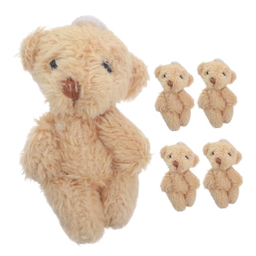 HOLIDYOYO 5 Stück Plüschtiere Bärendekorationen Kuscheltiere Minibär Plüsch Gefüllte Kleine Bären Kleiner Bär Schlüsselanhänger Taschendekor Schlüsselanhänger Taschenanhänger Zubehör HOLIDYOYO 5 Stück Plüschtiere Bärendekorationen Kuscheltiere Minibär Plüsch Gefüllte Kleine Bären Kleiner Bär Schlüsselanhänger Taschendekor Schlüsselanhänger Taschenanhänger Zubehör von HOLIDYOYO
