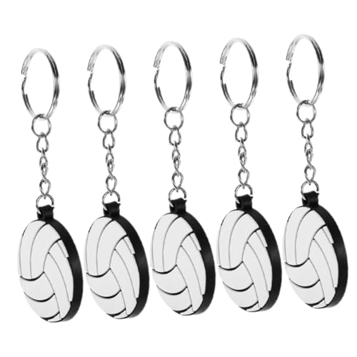 HOLIDYOYO 5 Stück Volleyball Schlüsselanhänger aus PVC Kreative Sportanhänger für Taschen Schlüssel und Handy Vielseitiges Accessoire für Spieler Partygeschenke und Schulveranstaltungen HOLIDYOYO 5 Stück Volleyball Schlüsselanhänger aus PVC Kreative Sportanhänger für Taschen Schlüssel und Handy Vielseitiges Accessoire für Spieler Partygeschenke und Schulveranstaltungen von HOLIDYOYO