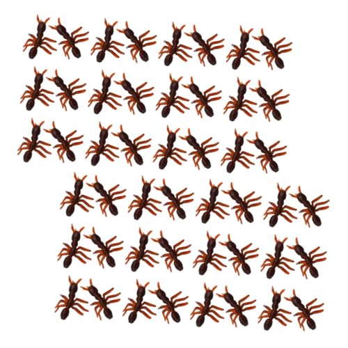 HOLIDYOYO 50 Stück Ameisenspielzeugmodell lustig Dekoration Simulationsameisen realistisch Ameisen Party Halloween Miniatur-Ameisenfiguren falsche Ameisen Streich-Gadgets Plastik HOLIDYOYO 50 Stück Ameisenspielzeugmodell lustig Dekoration Simulationsameisen realistisch Ameisen Party Halloween Miniatur-Ameisenfiguren falsche Ameisen Streich-Gadgets Plastik von HOLIDYOYO