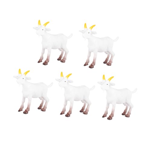 HOLIDYOYO 5er Set Simulation PVC Farmtiere Weiße Schafe & Ziegen Figuren Miniatur Deko Für Garten Und Wohnräume Niedliche Schaf Modelle Für Kreative DIY Projekte HOLIDYOYO 5er Set Simulation PVC Farmtiere Weiße Schafe & Ziegen Figuren Miniatur Deko Für Garten Und Wohnräume Niedliche Schaf Modelle Für Kreative DIY Projekte von HOLIDYOYO