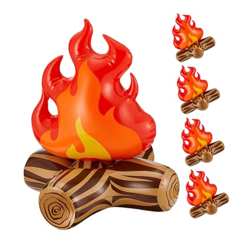 HOLIDYOYO 5stücke Dekoration Aufblasbar Mit Künstliche Flamme Für Party Und Camping Sicher Und Tragbar Für Innen Und Außenbereich HOLIDYOYO 5stücke Dekoration Aufblasbar Mit Künstliche Flamme Für Party Und Camping Sicher Und Tragbar Für Innen Und Außenbereich von HOLIDYOYO