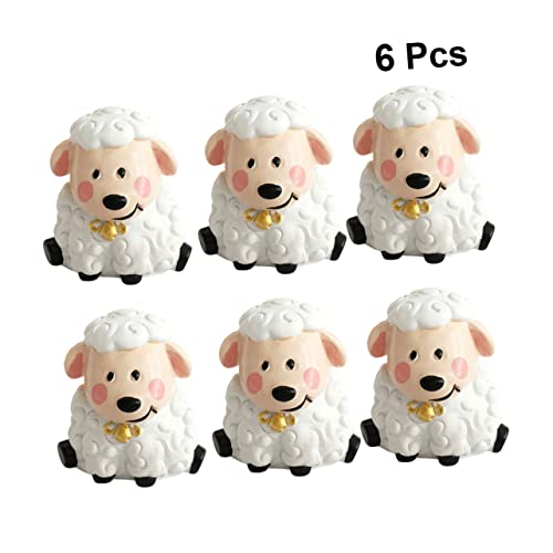 HOLIDYOYO Cartoon Schaf Figuren Aus Resin Geburtstagskuchen Dekoration Tierische Schaf Ornamente Für Torten Und Desserts Lustige Party Deko Für Kindergeburtstage HOLIDYOYO Cartoon Schaf Figuren Aus Resin Geburtstagskuchen Dekoration Tierische Schaf Ornamente Für Torten Und Desserts Lustige Party Deko Für Kindergeburtstage von HOLIDYOYO