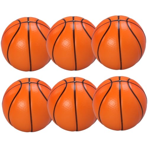 HOLIDYOYO 6 Stück Mini Basketball Stressbälle Partygeschenke für Stressabbau Bälle für Spiele und Aktivitäten PU Schaumstoffbälle HOLIDYOYO 6 Stück Mini Basketball Stressbälle Partygeschenke für Stressabbau Bälle für Spiele und Aktivitäten PU Schaumstoffbälle von HOLIDYOYO