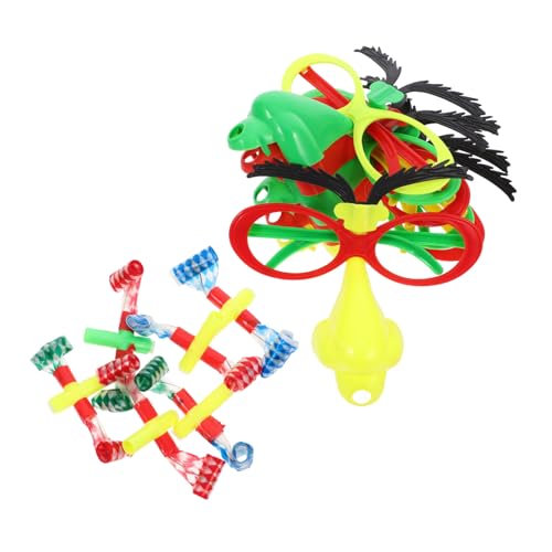 HOLIDYOYO 6Stücke Lustige Brillen mit Großer Falscher Nase Kreative Kostümbrille für Partys Humorvolle Requisiten für Erwachsene Accessoires für Halloween HOLIDYOYO 6Stücke Lustige Brillen mit Großer Falscher Nase Kreative Kostümbrille für Partys Humorvolle Requisiten für Erwachsene Accessoires für Halloween von HOLIDYOYO