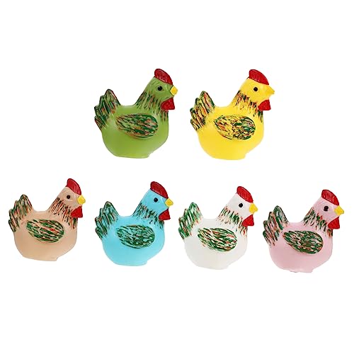 HOLIDYOYO Ostern Tier Dekoration Ornament Set 6 Stück Tier Figuren Spielzeug Mädchen Ostern Dekorationen Für Party HOLIDYOYO Ostern Tier Dekoration Ornament Set 6 Stück Tier Figuren Spielzeug Mädchen Ostern Dekorationen Für Party von HOLIDYOYO