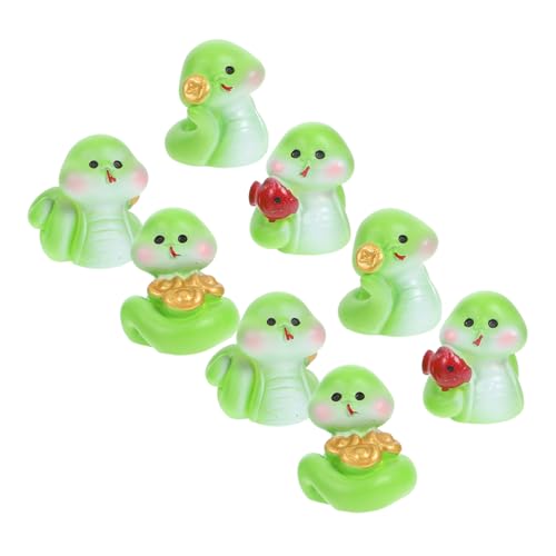 HOLIDYOYO 8 Stück Miniaturschlangen Figuren aus Harz Teiliges mit Entzückenden Schlangenstatuen für DIY Terrarien und Gartendekoration Miniaturtiere für Kreative Landschaften HOLIDYOYO 8 Stück Miniaturschlangen Figuren aus Harz Teiliges mit Entzückenden Schlangenstatuen für DIY Terrarien und Gartendekoration Miniaturtiere für Kreative Landschaften von HOLIDYOYO