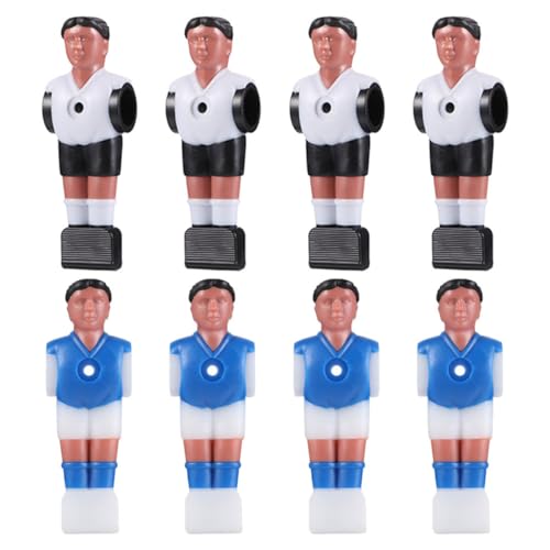 HOLIDYOYO 8 Stück Teiliges Robuste Tischfußball Ersatzspieler aus Widerstandsfähigem Harz Detailreiche Foosball Figuren für Tischkicker Langlebige Kicker Spieler Puppen für Geselliges Spiel HOLIDYOYO 8 Stück Teiliges Robuste Tischfußball Ersatzspieler aus Widerstandsfähigem Harz Detailreiche Foosball Figuren für Tischkicker Langlebige Kicker Spieler Puppen für Geselliges Spiel von HOLIDYOYO
