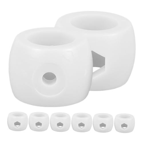 HOLIDYOYO 8 Stück Teiliges Tischkicker Zubehör Foosball Tor Stopp Ring Kunststoff Positionierer Langlebig und Praktisch für Tischfußballmaschinen von HOLIDYOYO