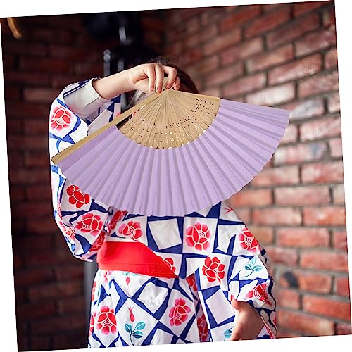 HOLIDYOYO 9 Stück Teiliges Faltbare Handfächer für Bemalen Bunte Papierfächer Diy Malfächer für Jungen und Mädchen Leichte Dekorative Faltfächer für und Festdeko von HOLIDYOYO