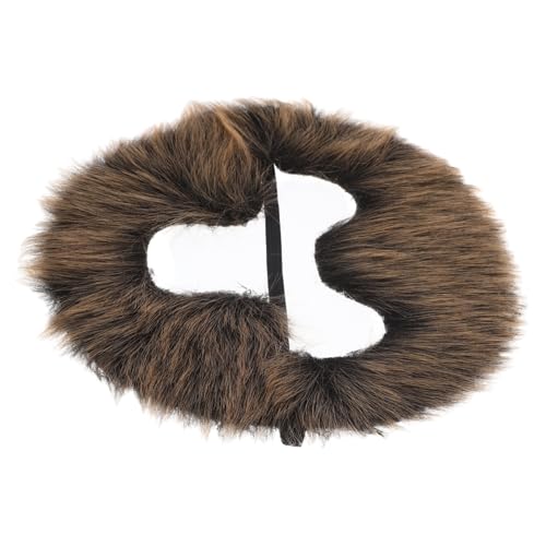 HOLIDYOYO Affengesichtsbart Bartaccessoire Simulation Schnurrbart Bartkostüm für Männer Falscher Bart für Männer gefälscht falscher Bart Schnurrbart Bart- und Schnurrbartkostüm Stoff Brown HOLIDYOYO Affengesichtsbart Bartaccessoire Simulation Schnurrbart Bartkostüm für Männer Falscher Bart für Männer gefälscht falscher Bart Schnurrbart Bart- und Schnurrbartkostüm Stoff Brown von HOLIDYOYO