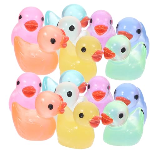 HOLIDYOYO Baby Enten Tischdeko Mini-Ente Aus Kunstharz Leuchtende Enten Miniaturfiguren Harz Gartenstatue Cartoon Dekorationen Für Aquarien Und Miniaturgärten HOLIDYOYO Baby Enten Tischdeko Mini-Ente Aus Kunstharz Leuchtende Enten Miniaturfiguren Harz Gartenstatue Cartoon Dekorationen Für Aquarien Und Miniaturgärten von HOLIDYOYO