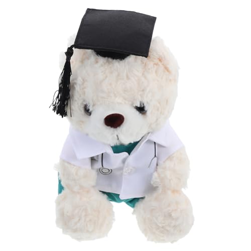 HOLIDYOYO Bärenpuppe Abschlussbär Abschlusssaison Abschluss Kuscheltiere Glückwunsch Absolvententier Kuschelbär Arzt Kuscheltier Abschluss Kuscheltier Absolventenbär Plüsch HOLIDYOYO Bärenpuppe Abschlussbär Abschlusssaison Abschluss Kuscheltiere Glückwunsch Absolvententier Kuschelbär Arzt Kuscheltier Abschluss Kuscheltier Absolventenbär Plüsch von HOLIDYOYO