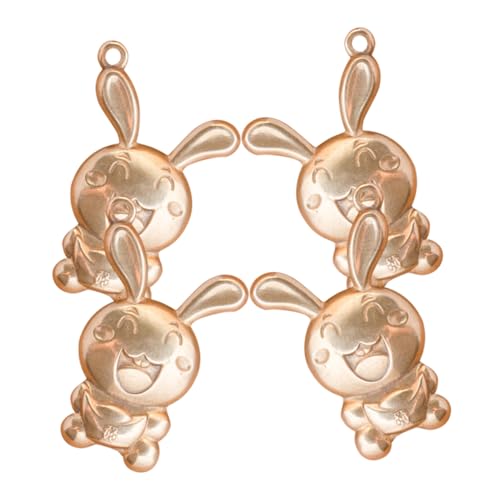 HOLIDYOYO Charm- in Einzigartiger Form 4 Stück Metall-Charm-zubehör Für Schmuck HOLIDYOYO Charm- in Einzigartiger Form 4 Stück Metall-Charm-zubehör Für Schmuck von HOLIDYOYO