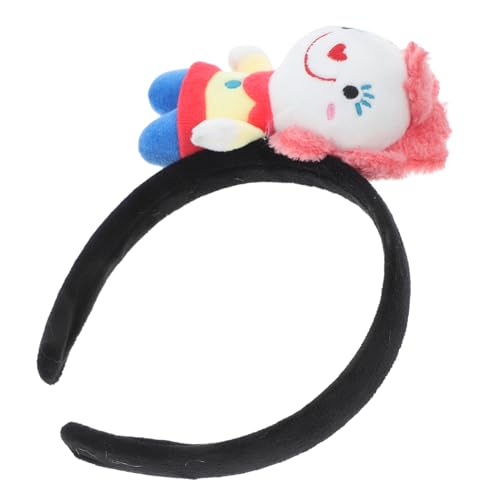HOLIDYOYO Karnevalsclown-haarband Plüschtier-stirnband Für Halloween Clown-kopfschmuck Für Erwachsene Große Dekorative Stirnbänder von HOLIDYOYO