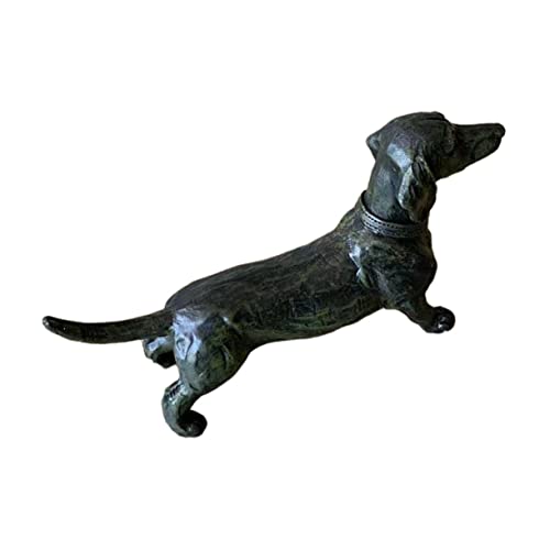 HOLIDYOYO Dackel Ornament Aus Hochwertigem Resin Schwarzer Hundedekor Für Zuhause Und Garten Stilvolle Handgefertigte Dekofigur Für Tierliebhaber HOLIDYOYO Dackel Ornament Aus Hochwertigem Resin Schwarzer Hundedekor Für Zuhause Und Garten Stilvolle Handgefertigte Dekofigur Für Tierliebhaber von HOLIDYOYO
