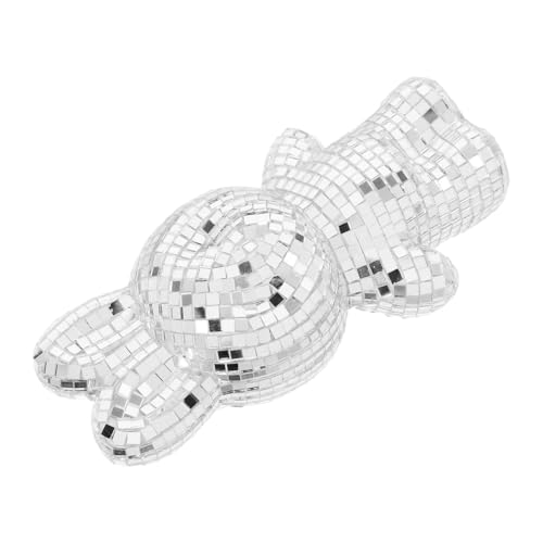 HOLIDYOYO Disco-mosaik-Spiegel Bastel-Silber-Design Funkelndes Ornament Für Festliche Anlässe von HOLIDYOYO