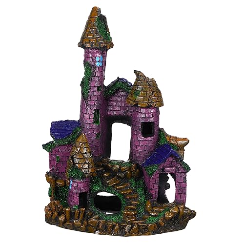 HOLIDYOYO Großes Aquarium Ornament Resin Schloss Dekoration für Aquarien und Fischbecken Leicht zu Installieren für Einzigartige Wasserlandschaften Realistische Mittelalterliche Details HOLIDYOYO Großes Aquarium Ornament Resin Schloss Dekoration für Aquarien und Fischbecken Leicht zu Installieren für Einzigartige Wasserlandschaften Realistische Mittelalterliche Details von HOLIDYOYO