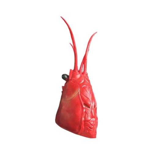 HOLIDYOYO Realistische Kopfbedeckung Maske Halloween Kostüm Zubehör Cosplay Prop HOLIDYOYO Realistische Kopfbedeckung Maske Halloween Kostüm Zubehör Cosplay Prop von HOLIDYOYO