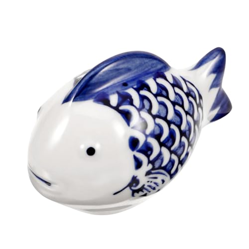 HOLIDYOYO Keramische Fischstatue Für Aquarien Adorable Schwimmende Dekoration Handgefertigte Figur Elegantem Design Für Teiche Und Fischbecken von HOLIDYOYO