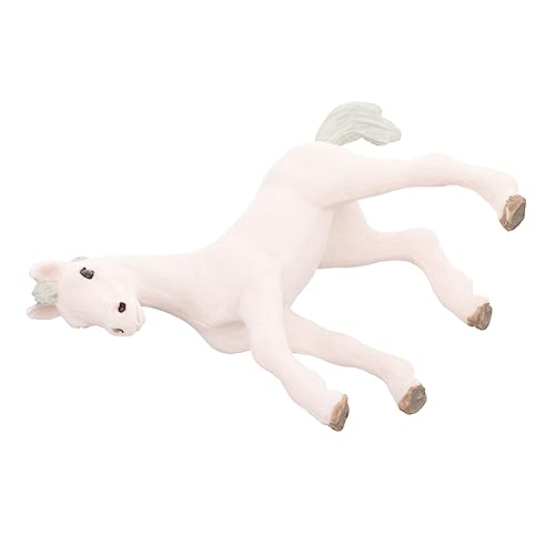 HOLIDYOYO Kleine Pferdefigur Realistisches Miniaturmodell Eines Weißen Fohlens Dekoration Für Zuhause Und Sammler Hochwertige Kunststofffigur Für Und Erwachsene Pferdestatue Als HOLIDYOYO Kleine Pferdefigur Realistisches Miniaturmodell Eines Weißen Fohlens Dekoration Für Zuhause Und Sammler Hochwertige Kunststofffigur Für Und Erwachsene Pferdestatue Als von HOLIDYOYO