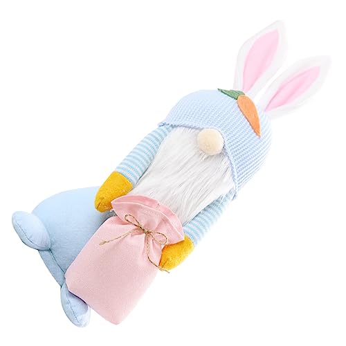 HOLIDYOYO Konfuzianische Puppe Puppe Plüsch Easter Bunny Ostern Easter Presents Ostern Ostergeschenk für Osterhasenzwerg Osterhase GNOME Puppe PP Baumwolle Sky-Blue HOLIDYOYO Konfuzianische Puppe Puppe Plüsch Easter Bunny Ostern Easter Presents Ostern Ostergeschenk für Osterhasenzwerg Osterhase GNOME Puppe PP Baumwolle Sky-Blue von HOLIDYOYO